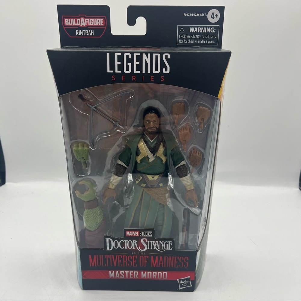 Master Mordo Marvel Legends Dr. Strange  6-Inch Action Figure with BAF - NIB